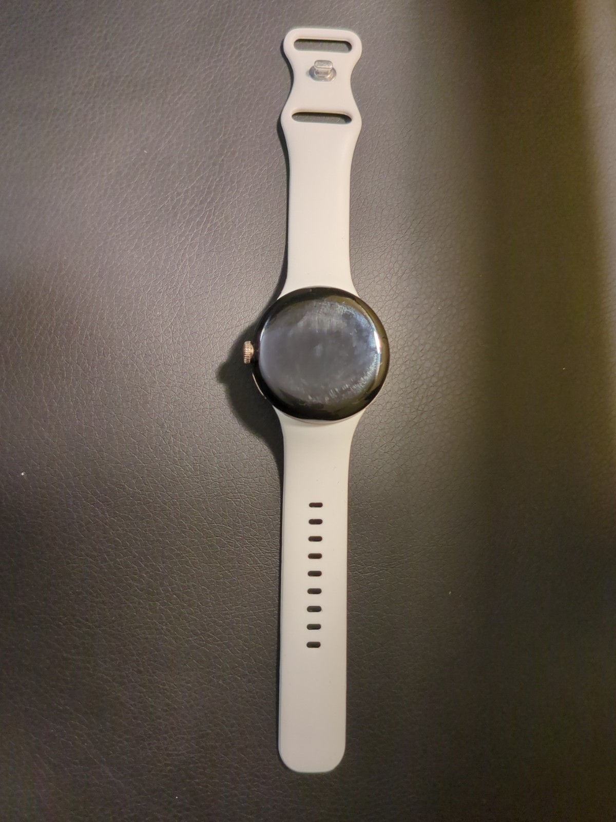 Google Pixel Watch, Champagne Gold Case, 7 Sets of Active Bands