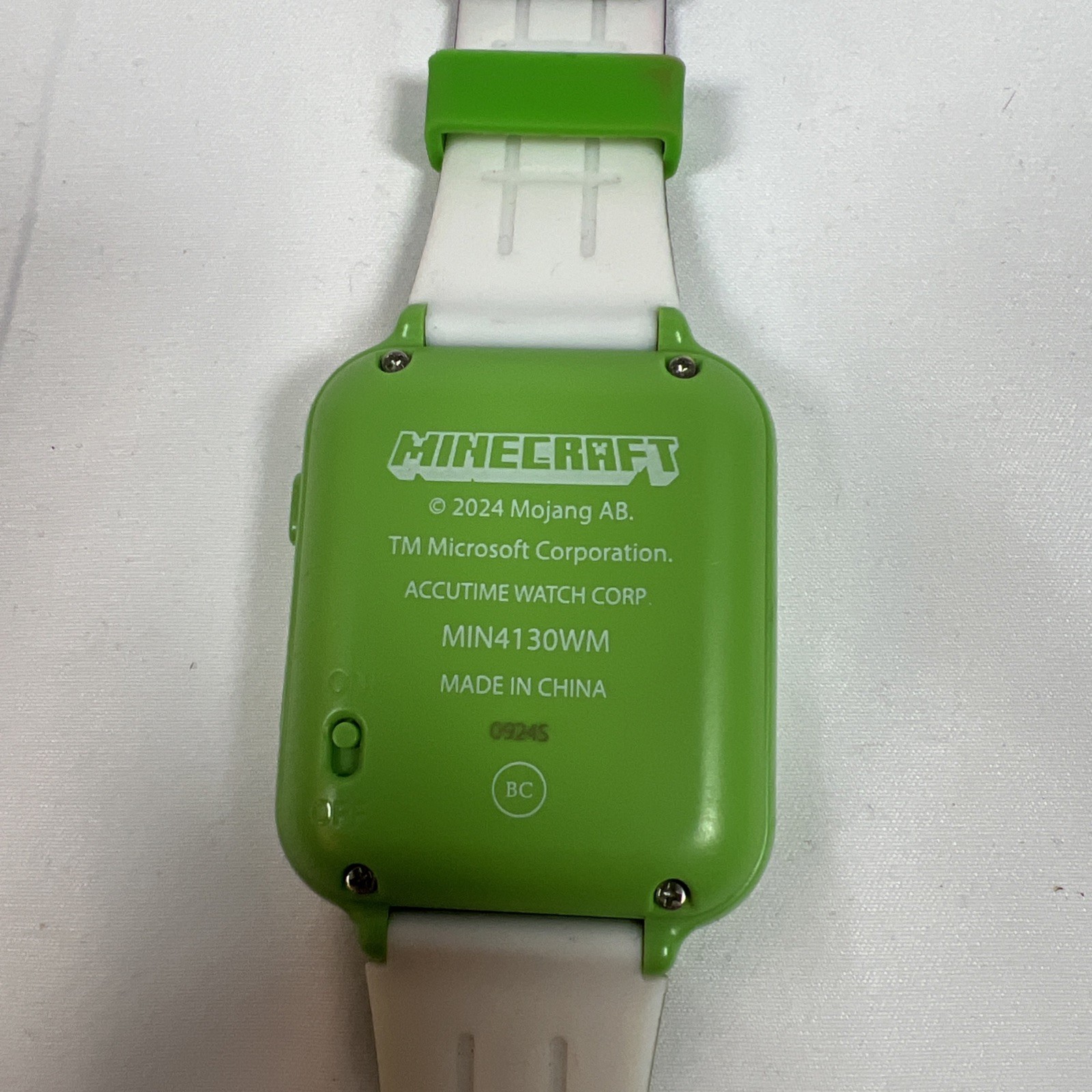MINECRAFT KIDS TOUCHSCREEN INTERACTIVE SMART WATCH MIN4130WM Free Shipping