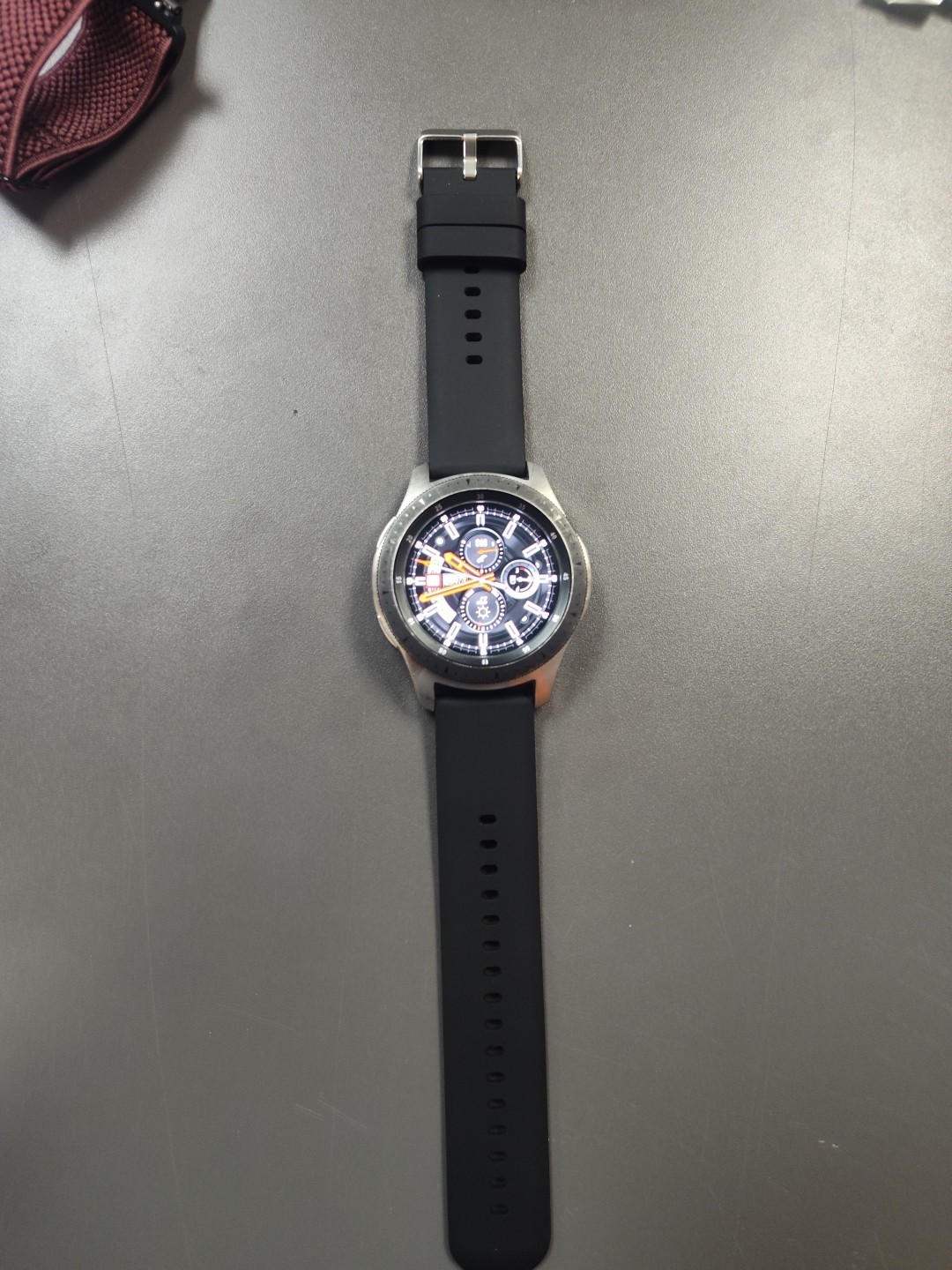 Samsung Galaxy Watch Sm-r800 46mm Silver Smartwatch Bluetooth WiFi