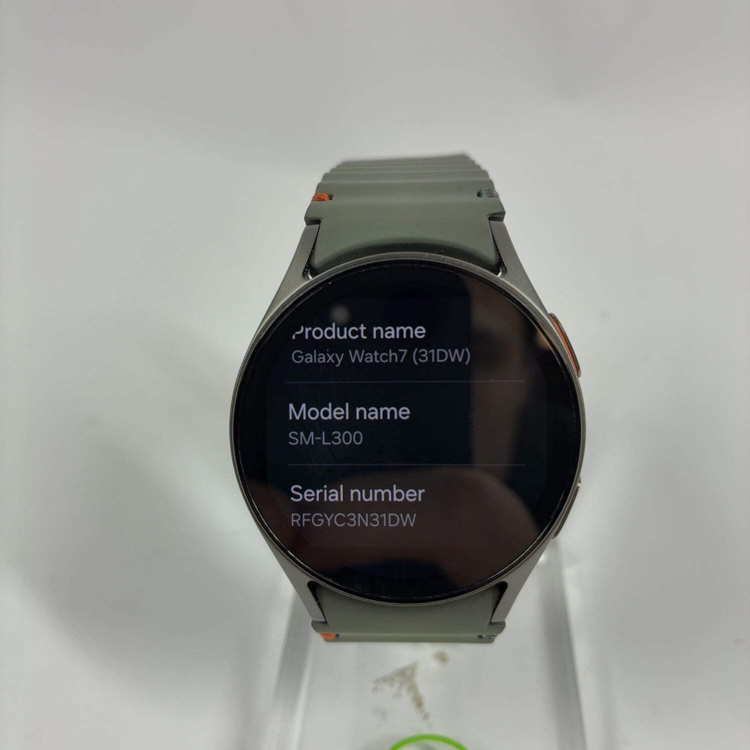 GPS Only Samsung Galaxy Watch7 Aluminum Smartwatch SM-L300