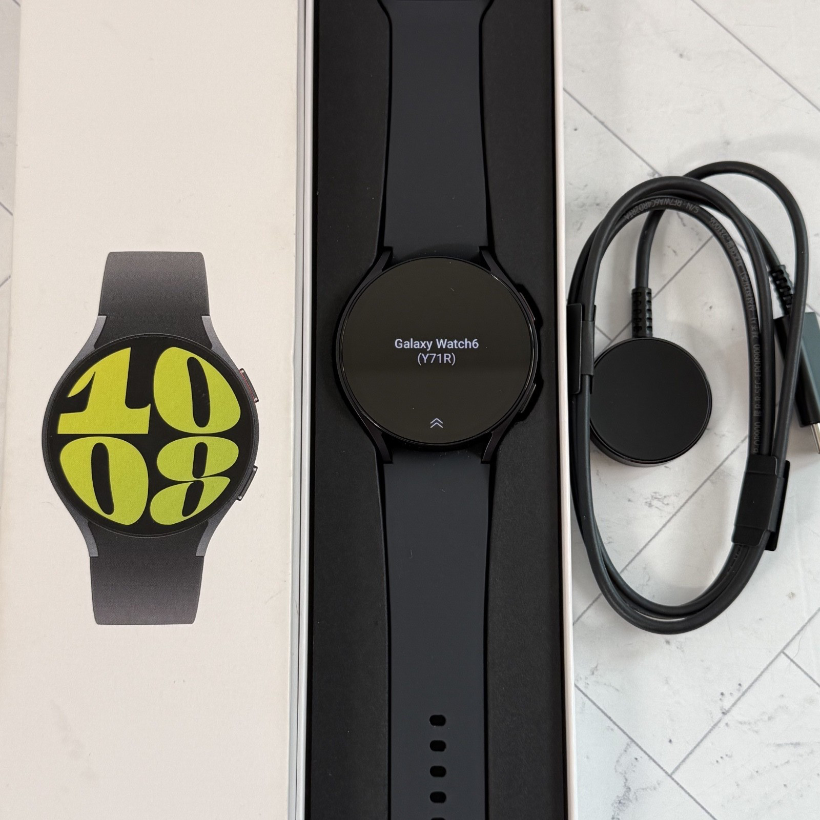 Samsung Galaxy Watch 6 Graphite 44mm GPS + Cellular Verizon SM-R945U #GW