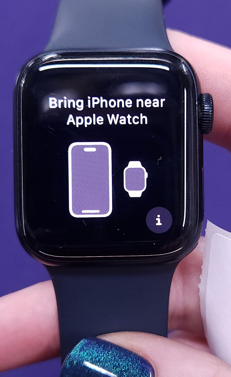 Apple Watch SE w (M/L) 40mm Midnight Band *SEE DESCRIPTION
