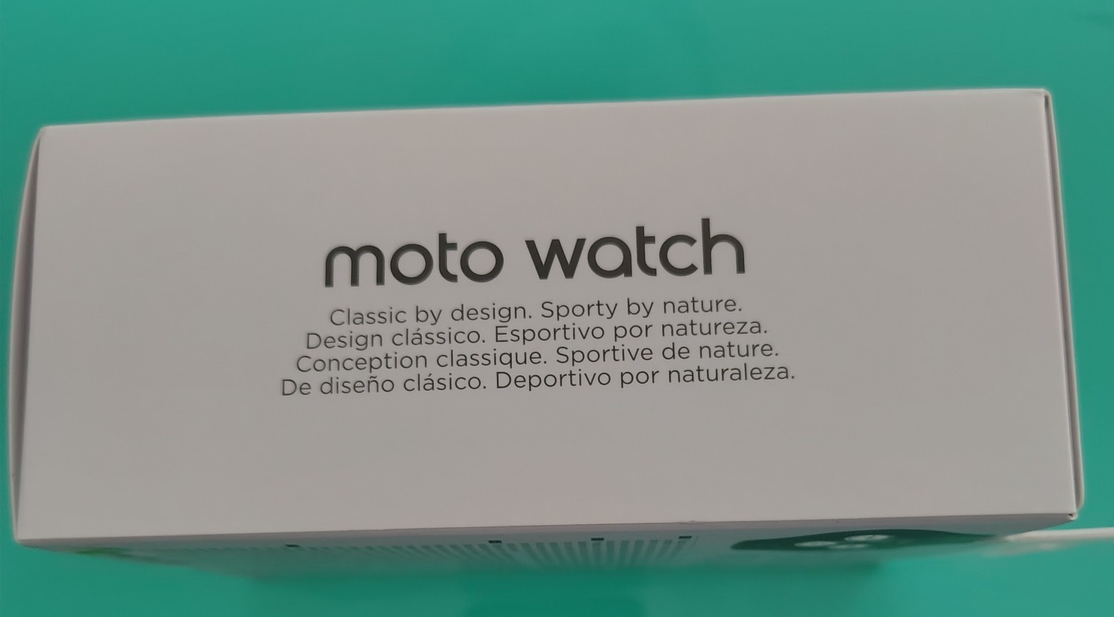 New Motorola Moto Watch 2026 XT2547-2 Smartwatch Volcanic Ash Silicone SEALED