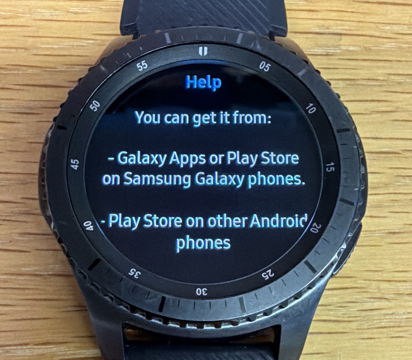 Samsung Gear S3 Frontier Stainless Steel Smart Watch Black & Accessories