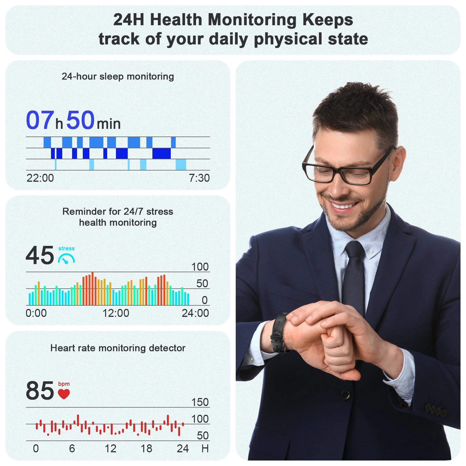 iowodo X20 Smart Watch 1.43″ AMOLED Bluetooth Call Fitness Health Tracker