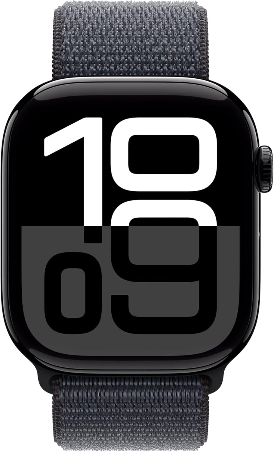 Apple Watch Series 10 (GPS+LTE) 46MM Jet Black Aluminum Case Ink Sport Loop