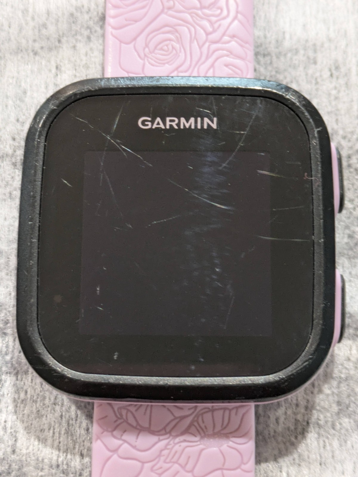 Garmin Bounce Kids Smart Watch Lilac Floral GPS Text/Voice/Track 010-02448-01
