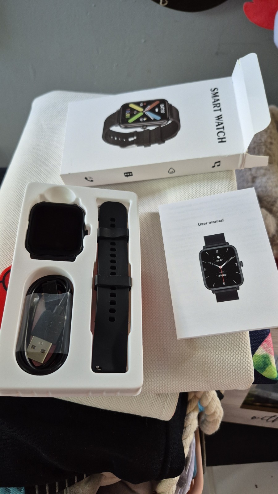 Smart Watch Heart Rate Blood Pressure Fitness Tracker Unisex