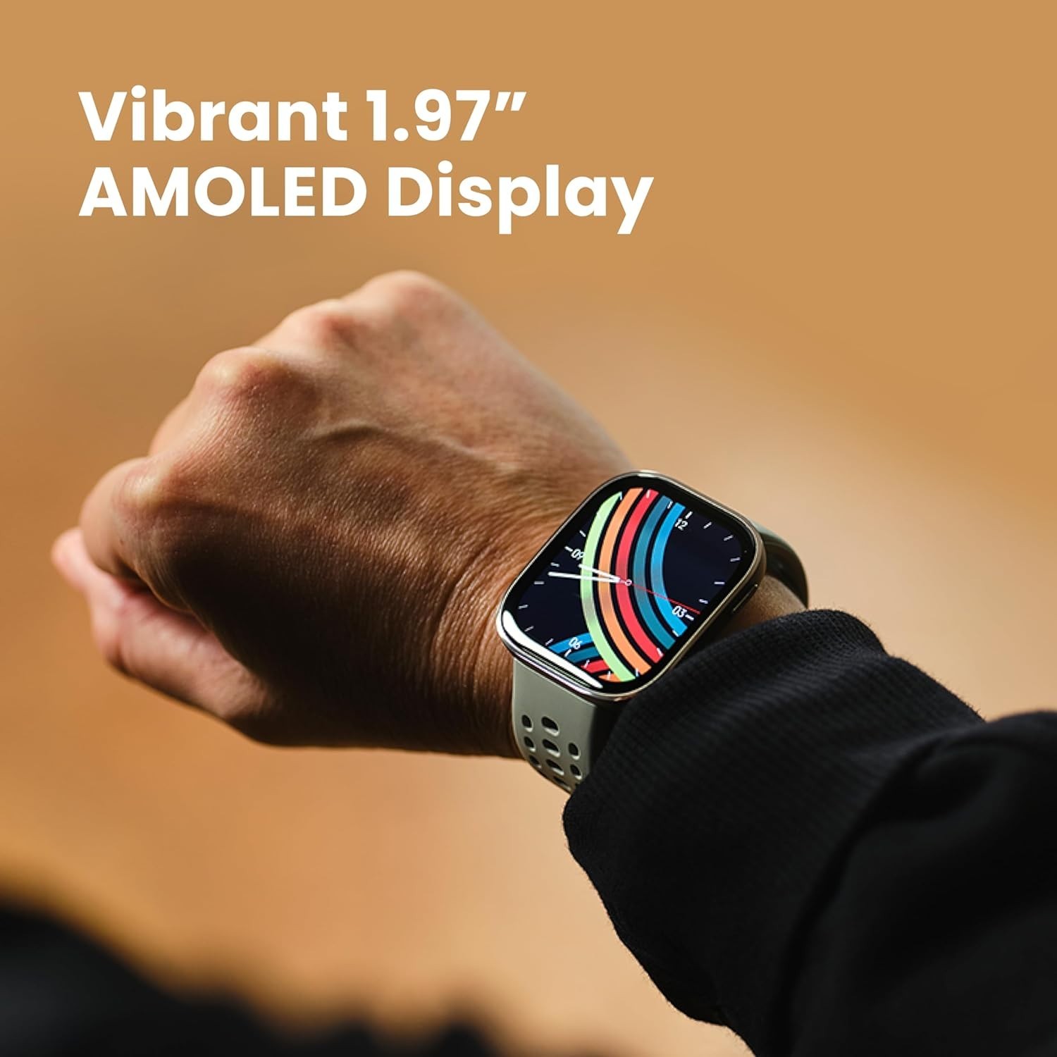 Luxury Bip 6 Smart Watch – 5 ATM Waterproof, 140+ Workout Modes & AI Assistance
