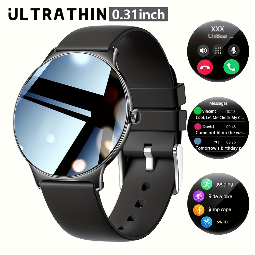 1.42″ Smartwatch HD Full Touch Bluetooth Watch Fitness Tracker Gym Fitness Gift
