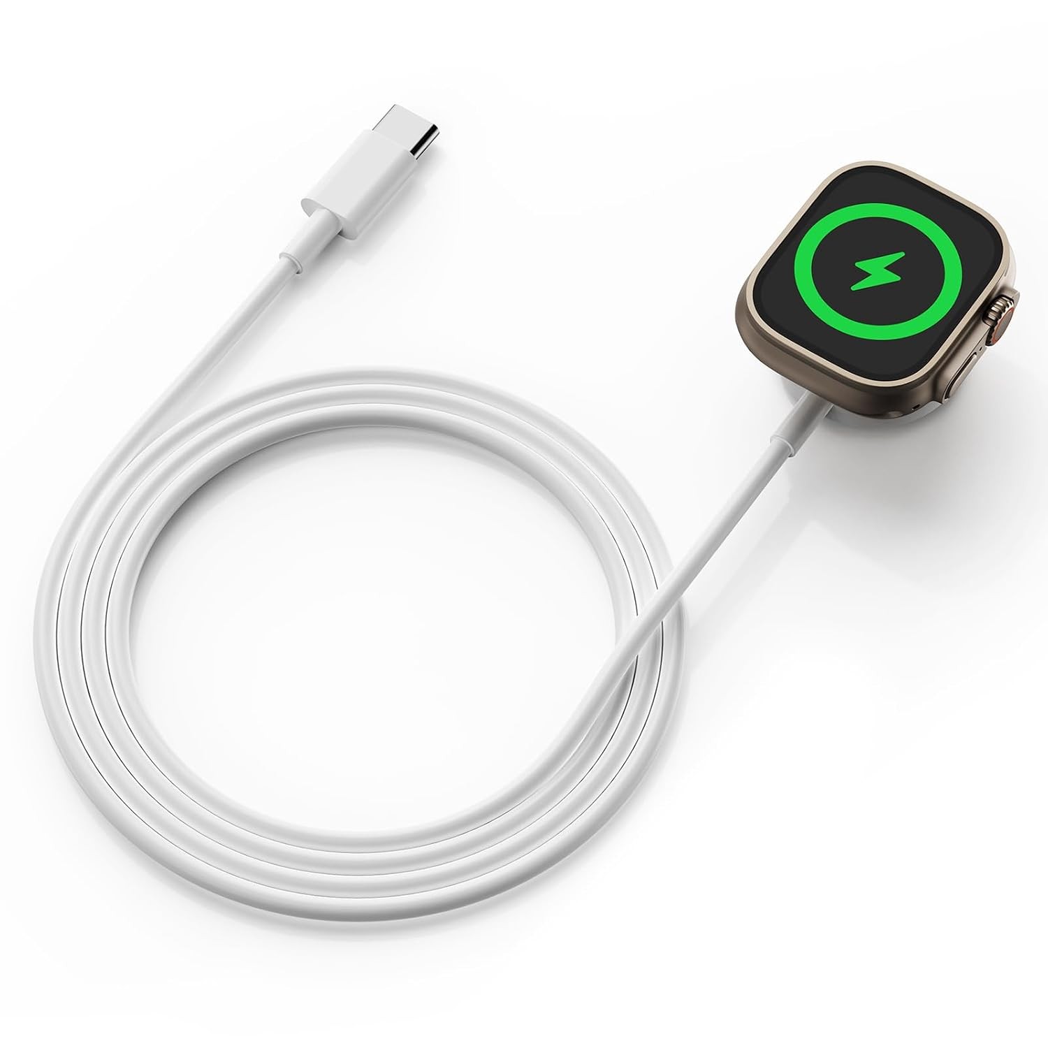 2026 Upgraded Wireless Charging USB-C 3.3FT Cable for Apple Watch Charger | iWat