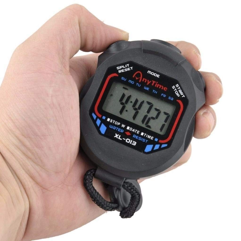 Stopwatch Digital Handheld Multi-Function Professional Handheld Electronic Di…