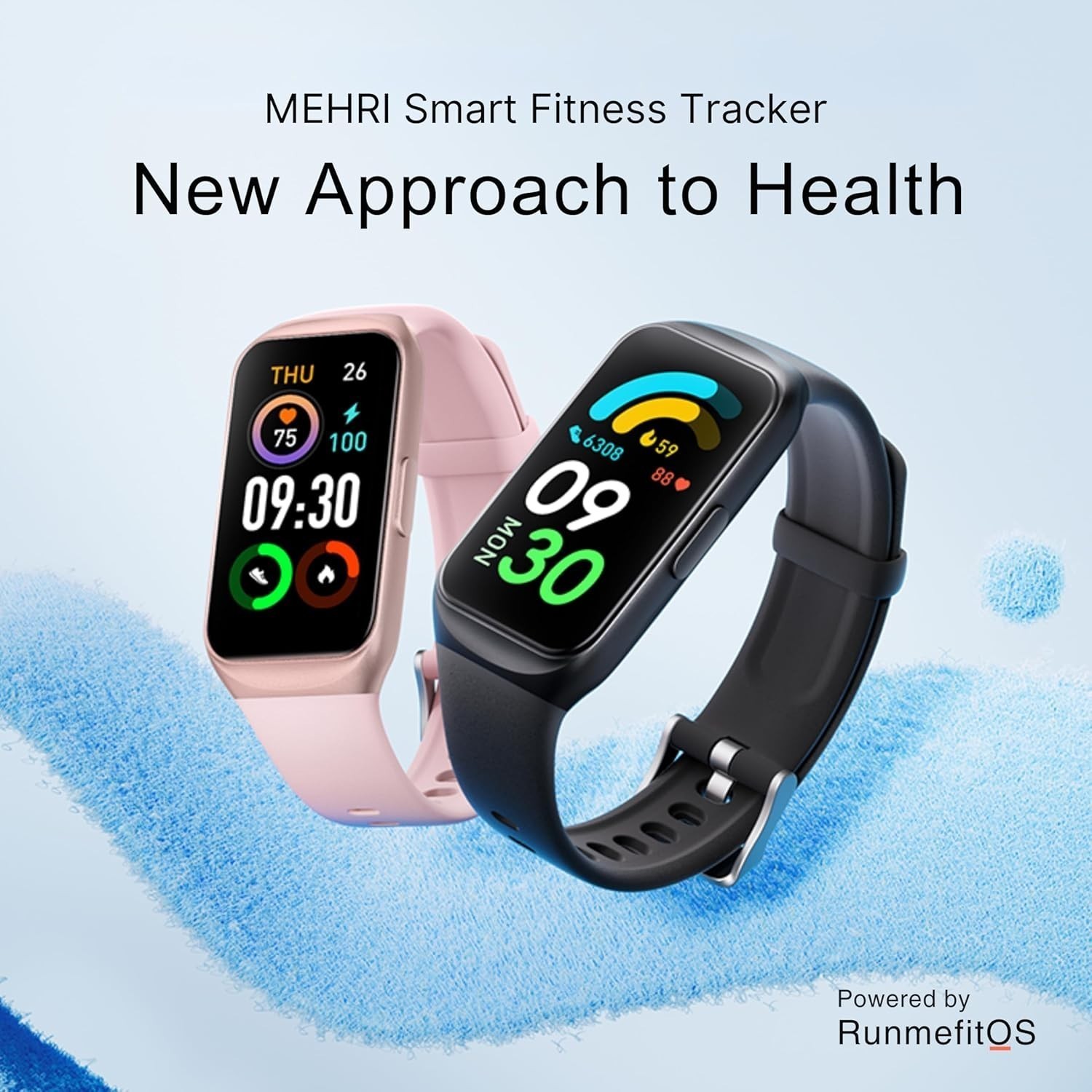 Thin Smart Watch 1.47″Large Screen with Heart Rate/Step Counter/Sport Fitness