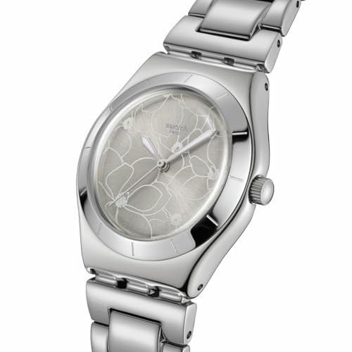 Swatch IRONY MEDIUM PETAL BLISS Wristwatch YLS237G Women’s Gray