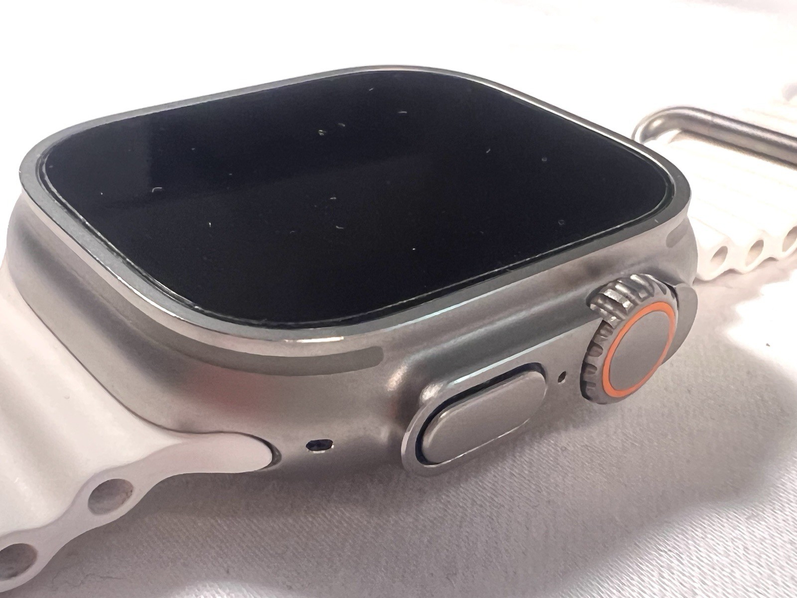 Apple Watch Ultra 2 (GPS + LTE) 49MM Titanium Case White Ocean Band