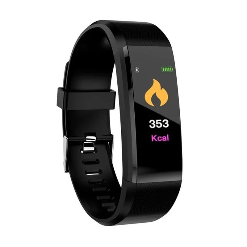 ID115 plus Smart Sports Bracelet Bluetooth Wristband Heart Rate Monitor Fitness