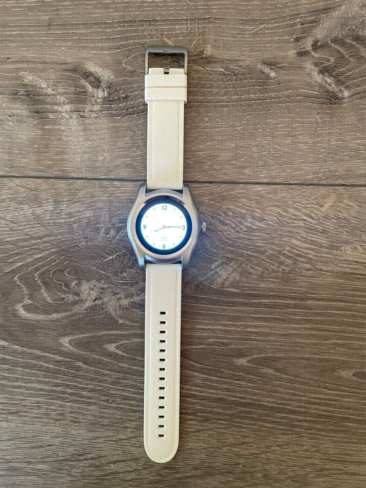 Timex iConnect White Silicone Strap 45mm Unisex Smart Watch TW5M31700