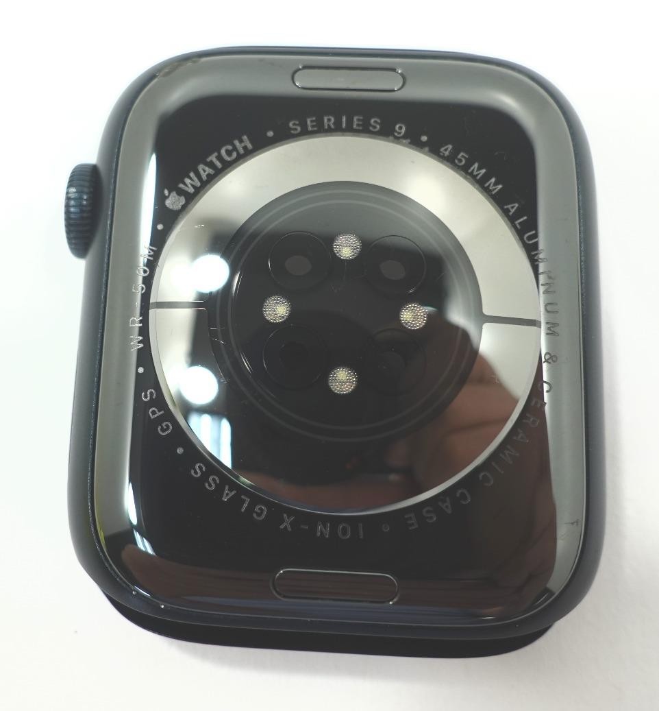 APPLE Watch Series 9 GPS – 45MM Aluminum Case A2980 – Black