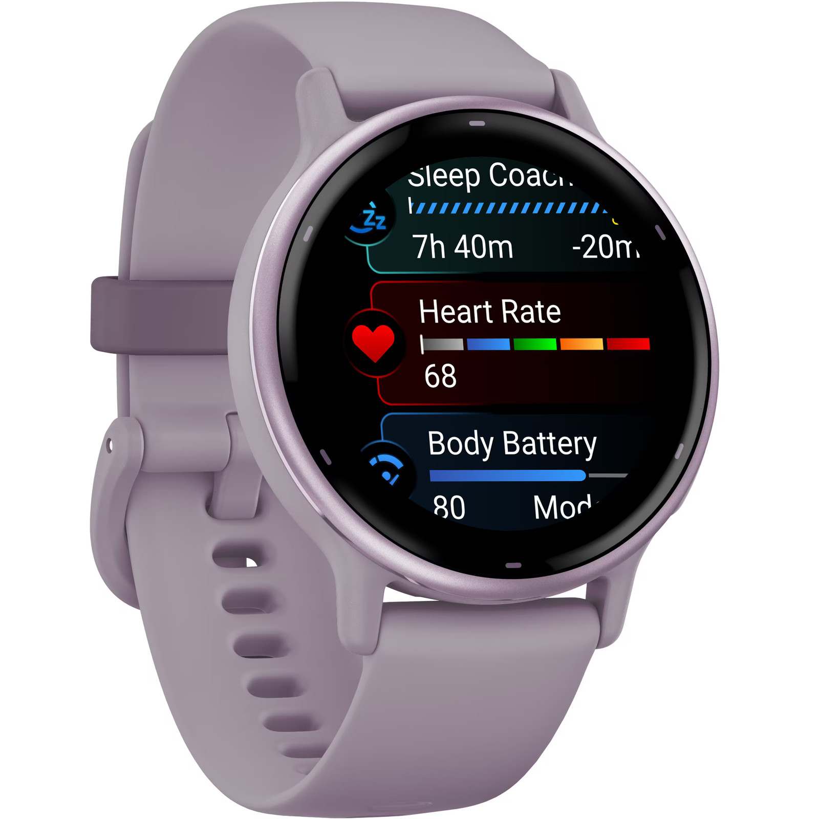 Garmin – vvoactive 5 GPS Smartwatch 42 mm Fiber-reinforced polymer – Metalli…