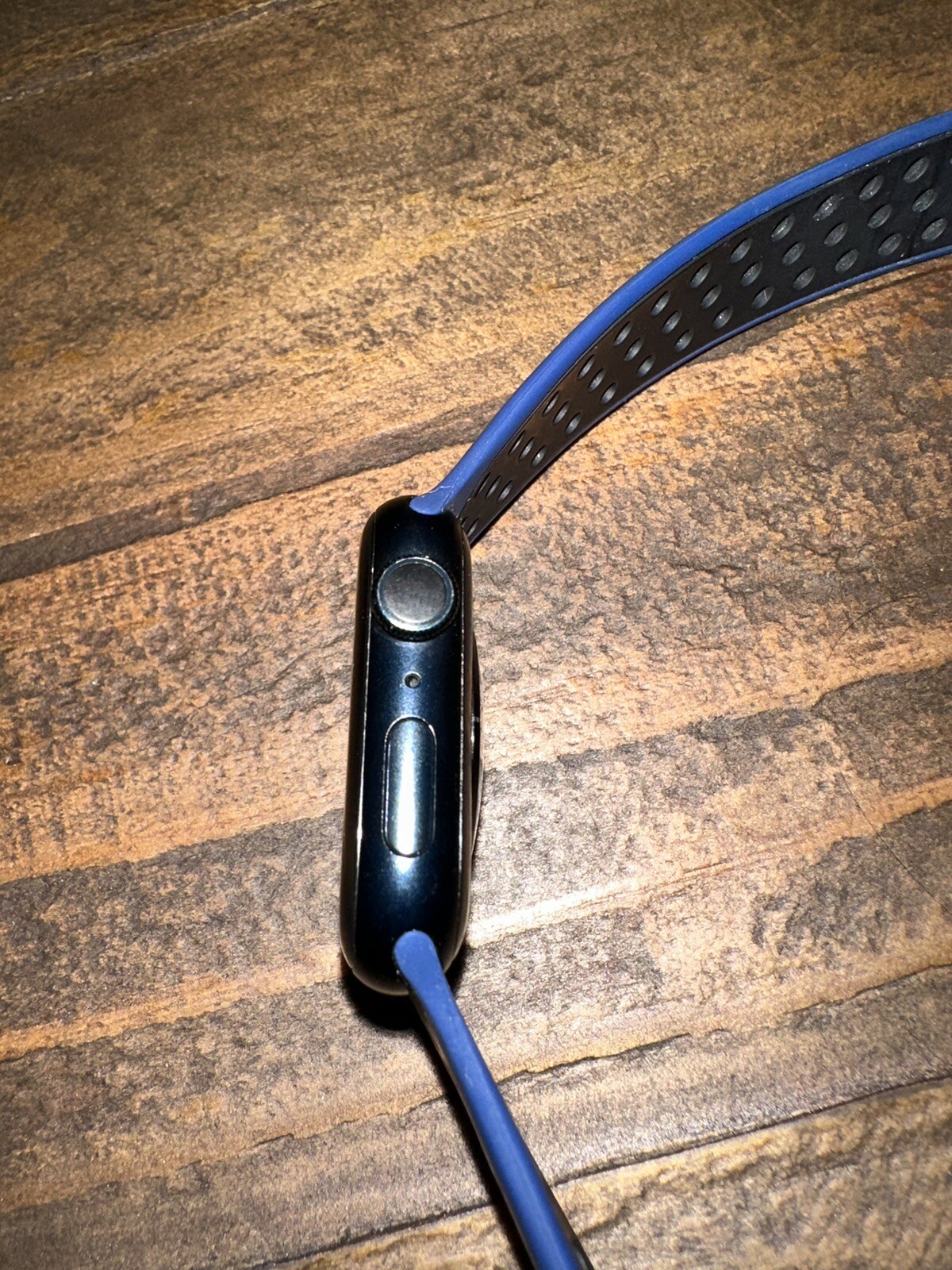 Apple Watch Series 8 45mm Midnight Aluminum Case with Sport Bands.
