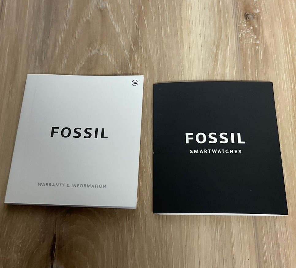 Fossil Stainless Steel Touchscreen Smartwatch Steel, (DW10F1) Working- Black EUC