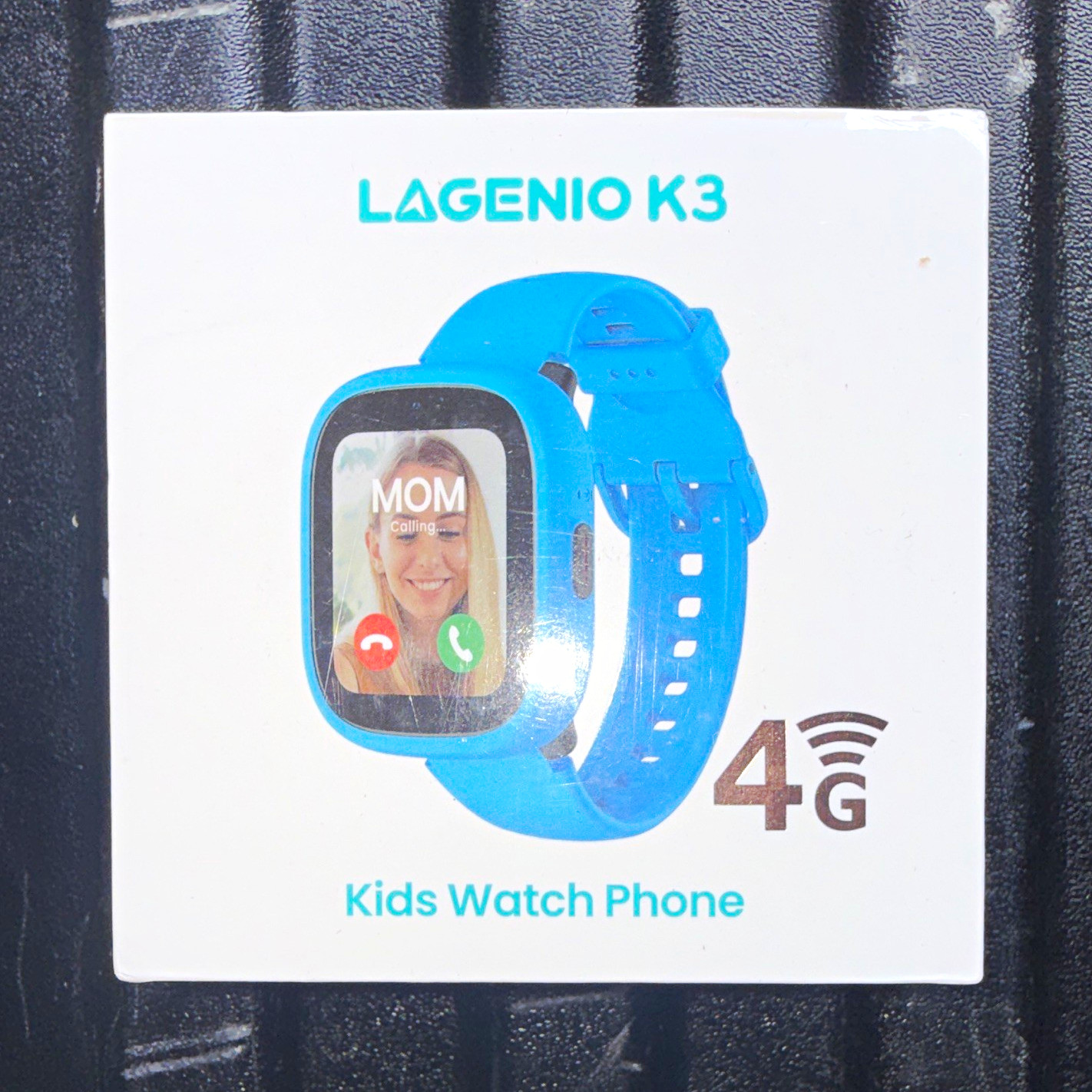 LAGENIO K3 Kids Watch Phone 4G GPS 8GB Pink Silicone Band 42mm