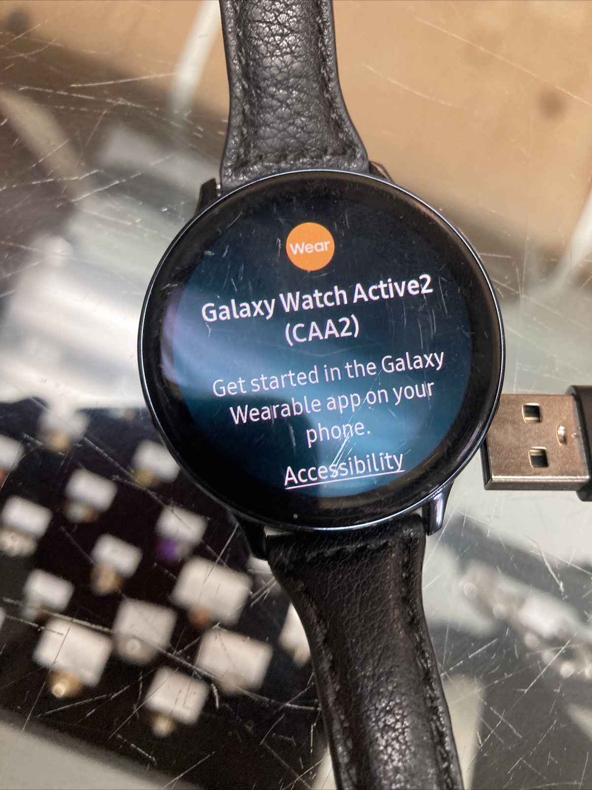 Samsung Galaxy Watch Active 2 SM-R825U LTE 44mm Stainless Steel Case Black – NEW