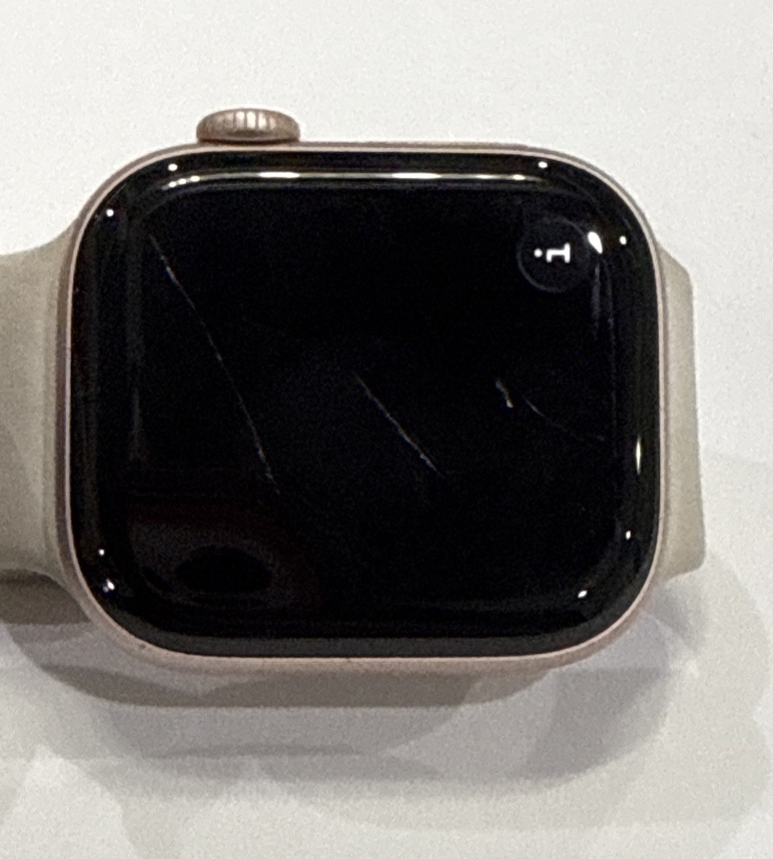 Apple Watch Series 11 42mm GPS Rose Gold Starlight Sport S/M MEU04LW/A 2025
