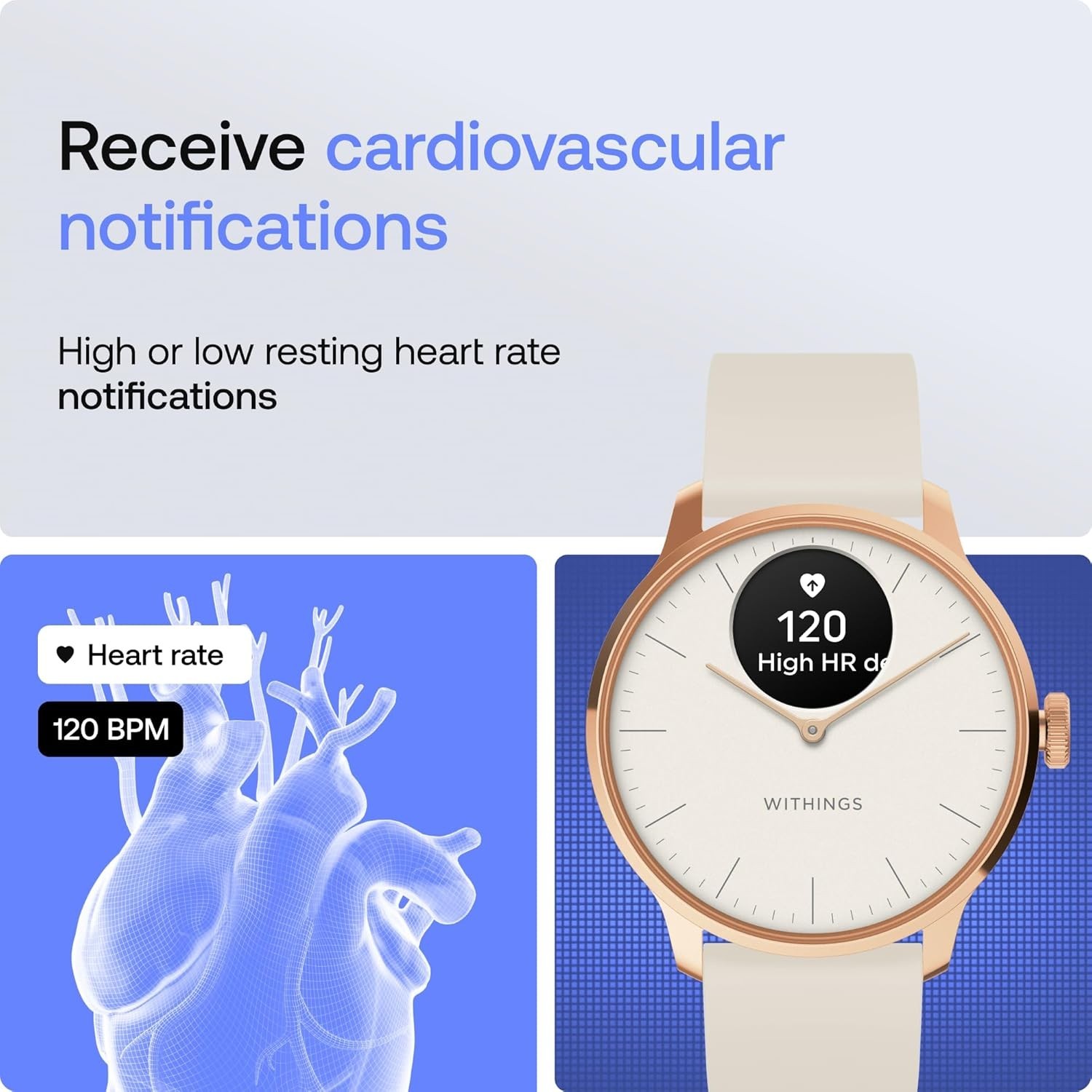 Withings ScanWatch Light – Sand