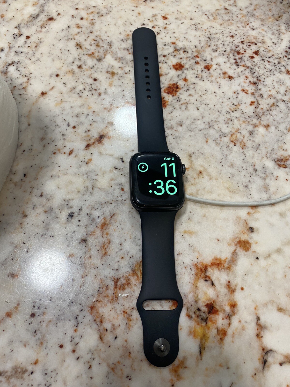 Apple Watch SE Cell 44mm Space Gray Aluminum – Midnight Sport Band (MKRR3LL/A)