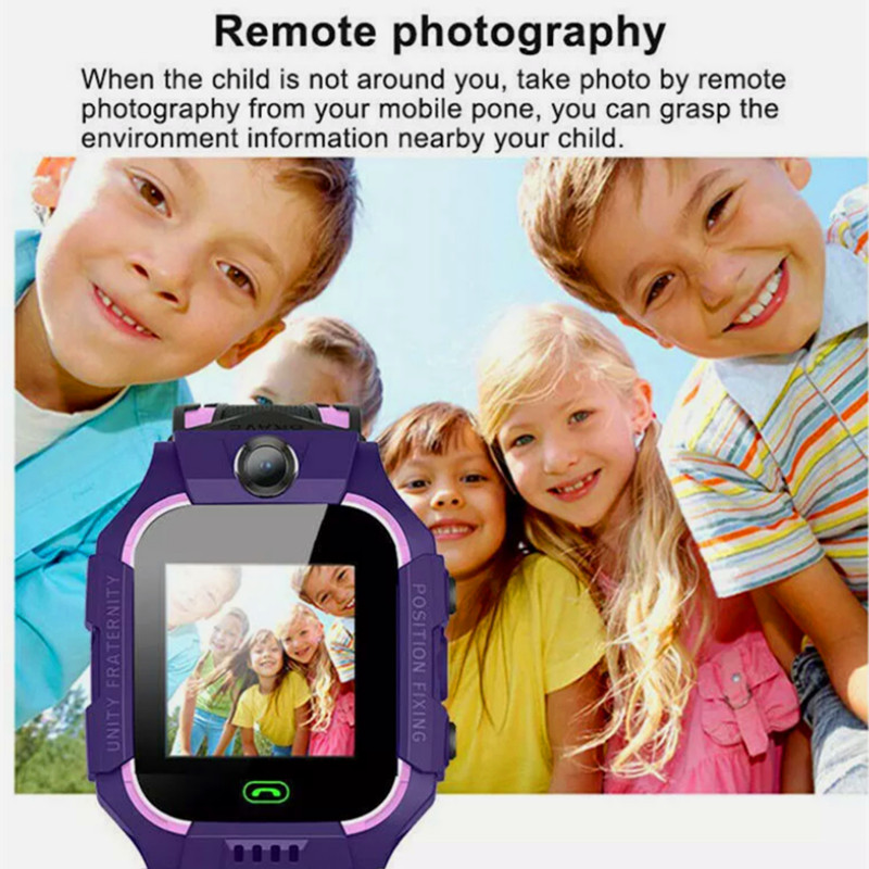 4G Kids Smart Watch Camera SOS LBS Waterproof Call Phone Watches For Boys Girls