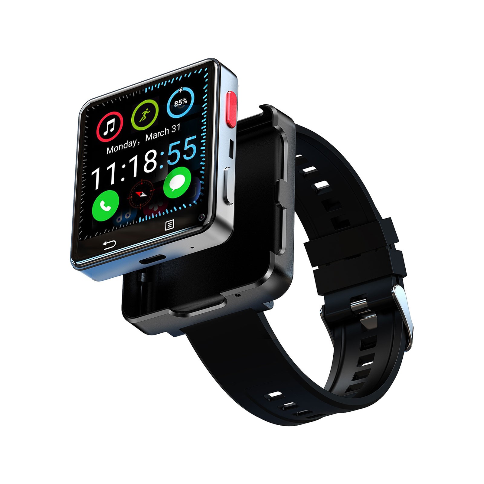 New S998 4G Smart Watch Android 11.0 OS 2.64inch Screen Heart Rate Sleep MonitnP