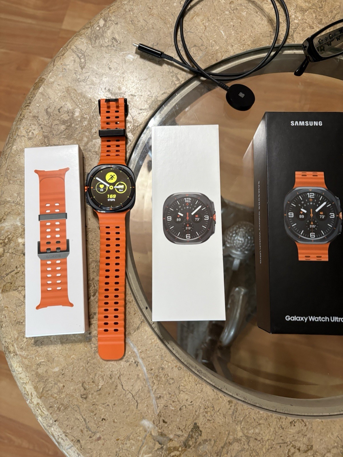 Samsung Galaxy Watch Ultra 47mm LTE (2025) Titanium Grey – excellent condition