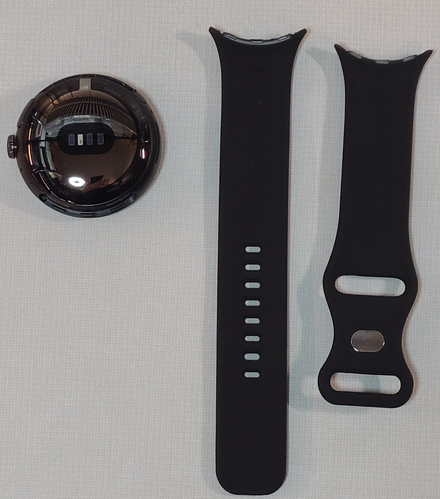 Google Pixel Watch 1 – GQF4C 41mm – GPS WiFi – Obsidian Black – MODERATE Cond.
