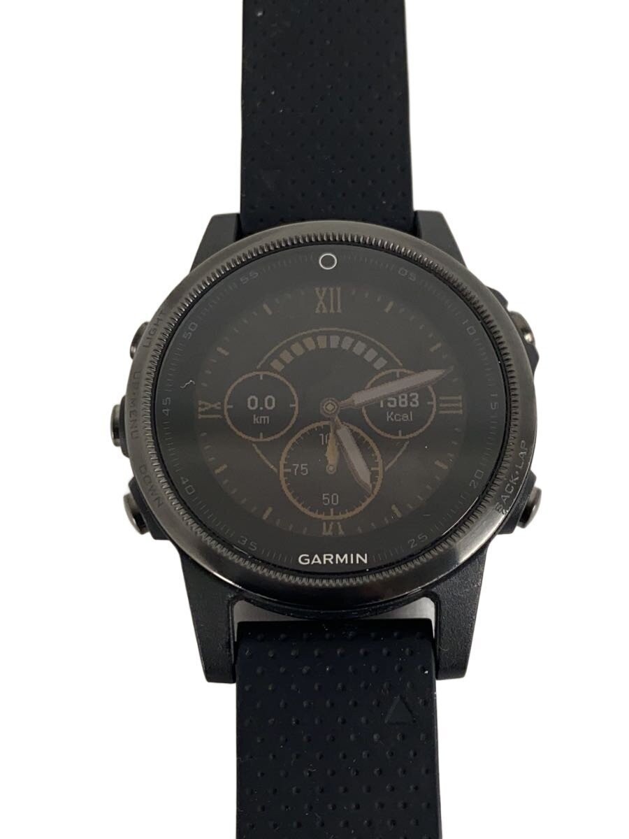 Garmin Fenix 5S GPS Smartwatch Black Rubber