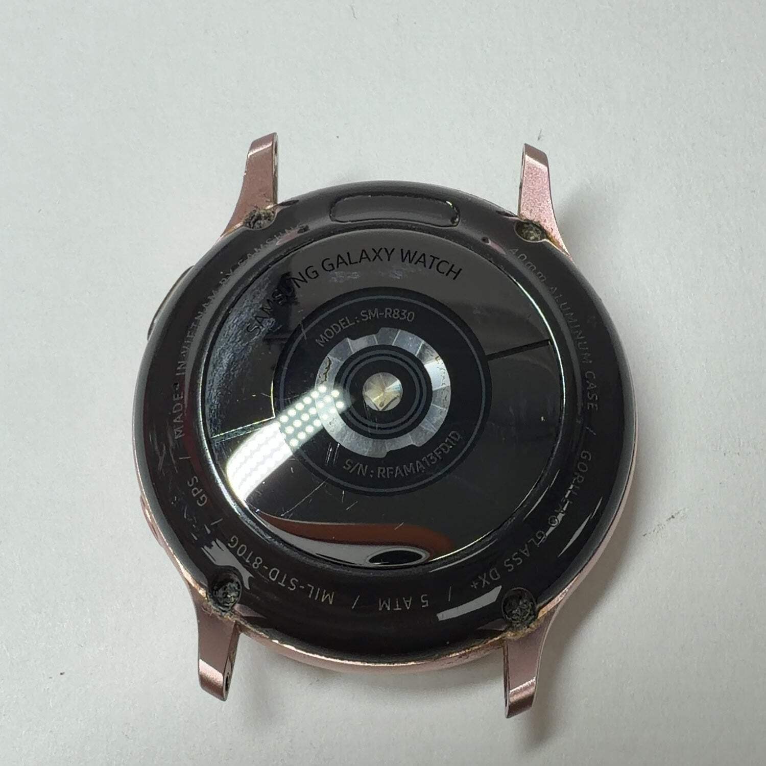 GPS Only Samsung Galaxy Watch Active2 Pink Gold Aluminum SM-R830