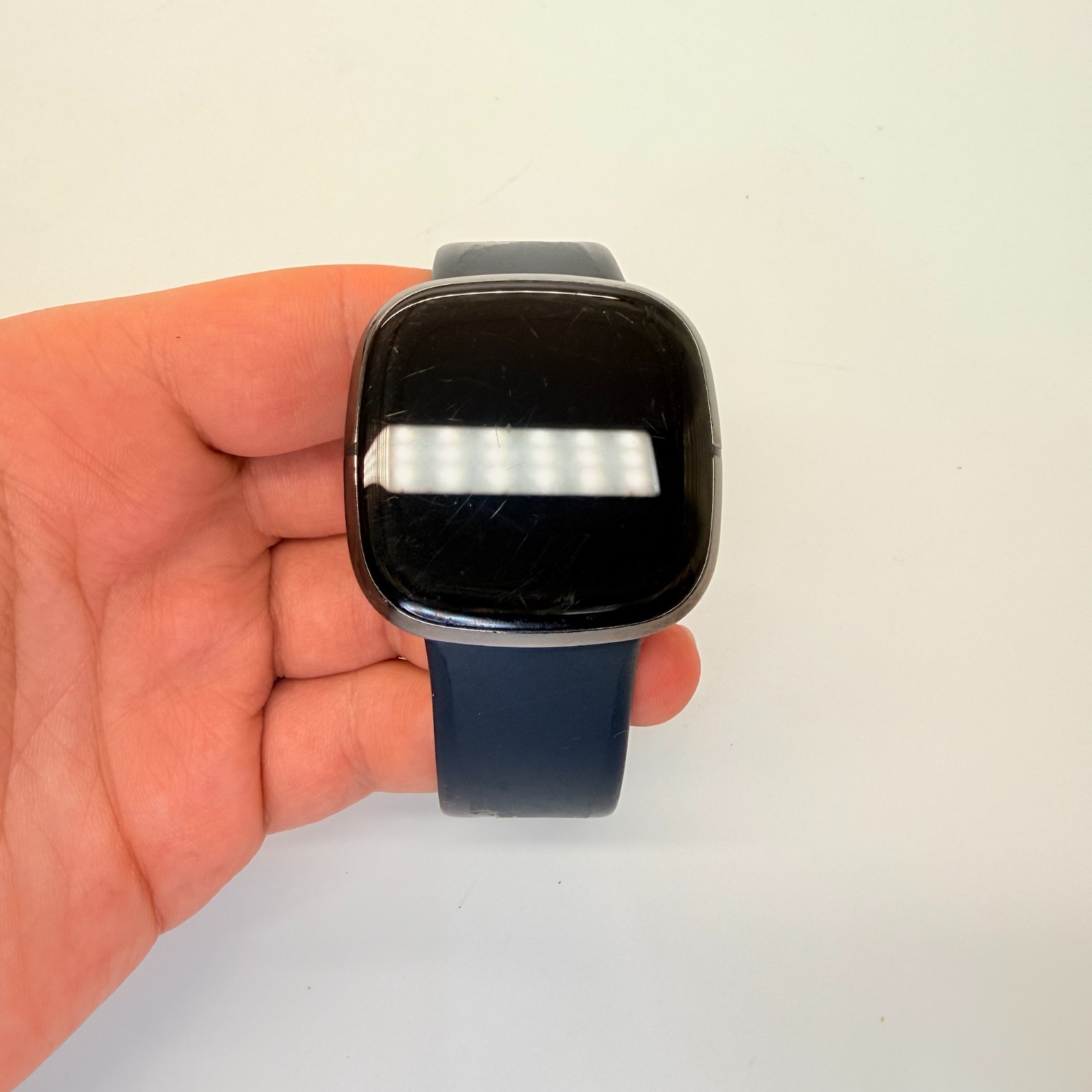 Fitbit Sense Advanced GPS Activity Tracker Smart Watch FB512 GRAY UNIT ONLY!