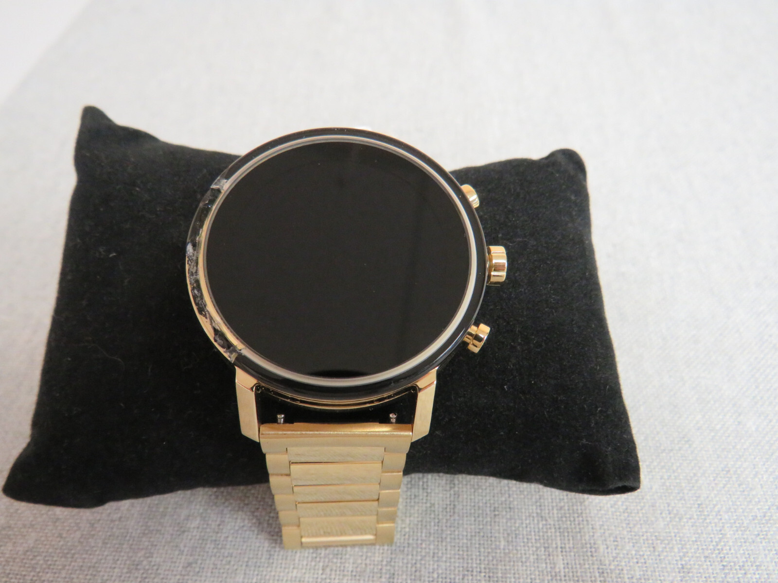 Movado Connect 2.0 Gold-Tone St. Steel Touchscreen Hybrid Smart Watch # WH 472 B