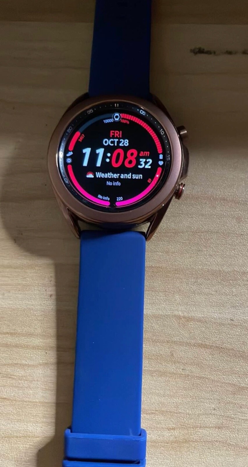 Samsung Galaxy Watch 3 SM-R850 41mm Mystic Bronze, WiFi/Bluetooth/GPS – READ