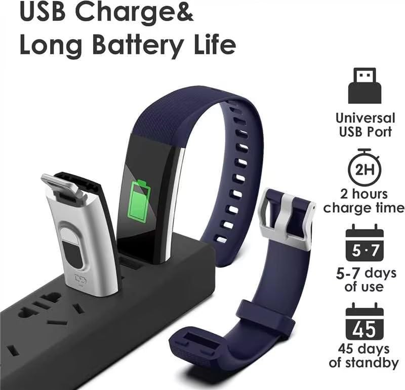 Fitness Tracker for Men and Women,Fitness Watch Waterproof with Activity Tracker