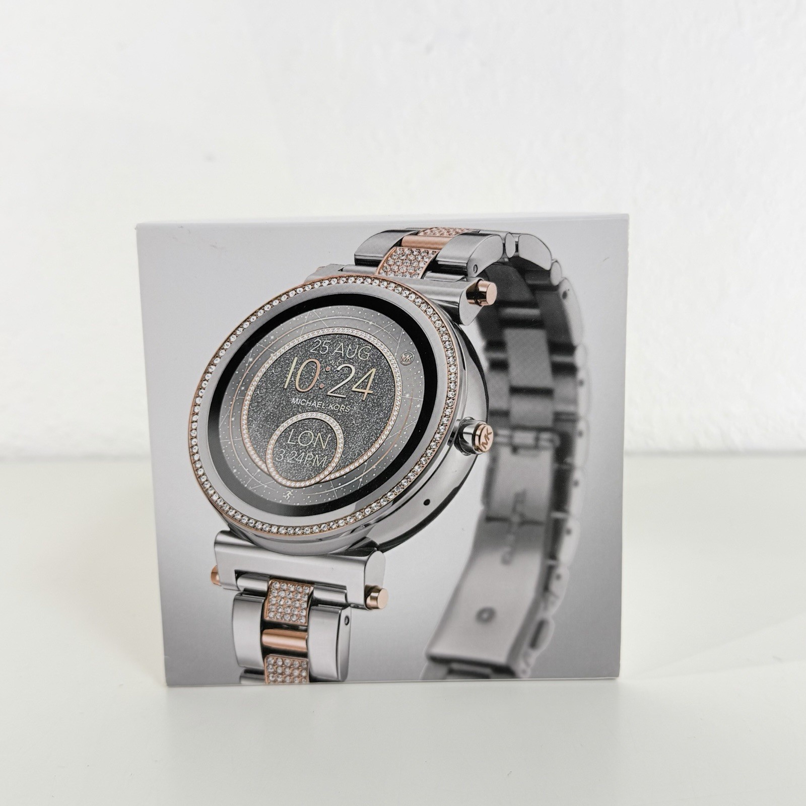 Michael Kors Access Sofie Pav Two-Tone Smartwatch Silver MKT5040 BATTERY ISSUE