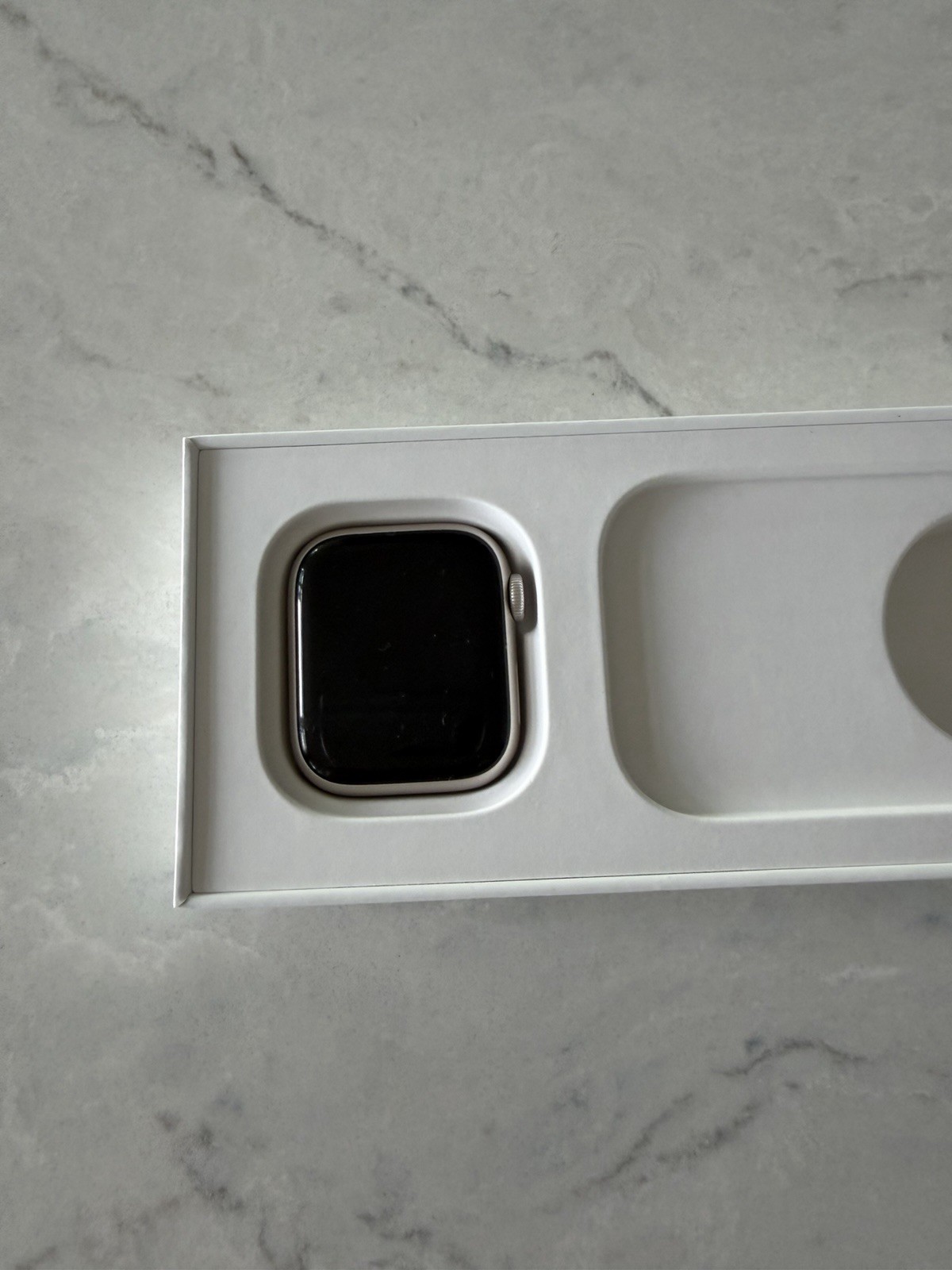 Apple Watch Series 7 41mm Aluminum Case with Sport Band – Starlight, Regular…