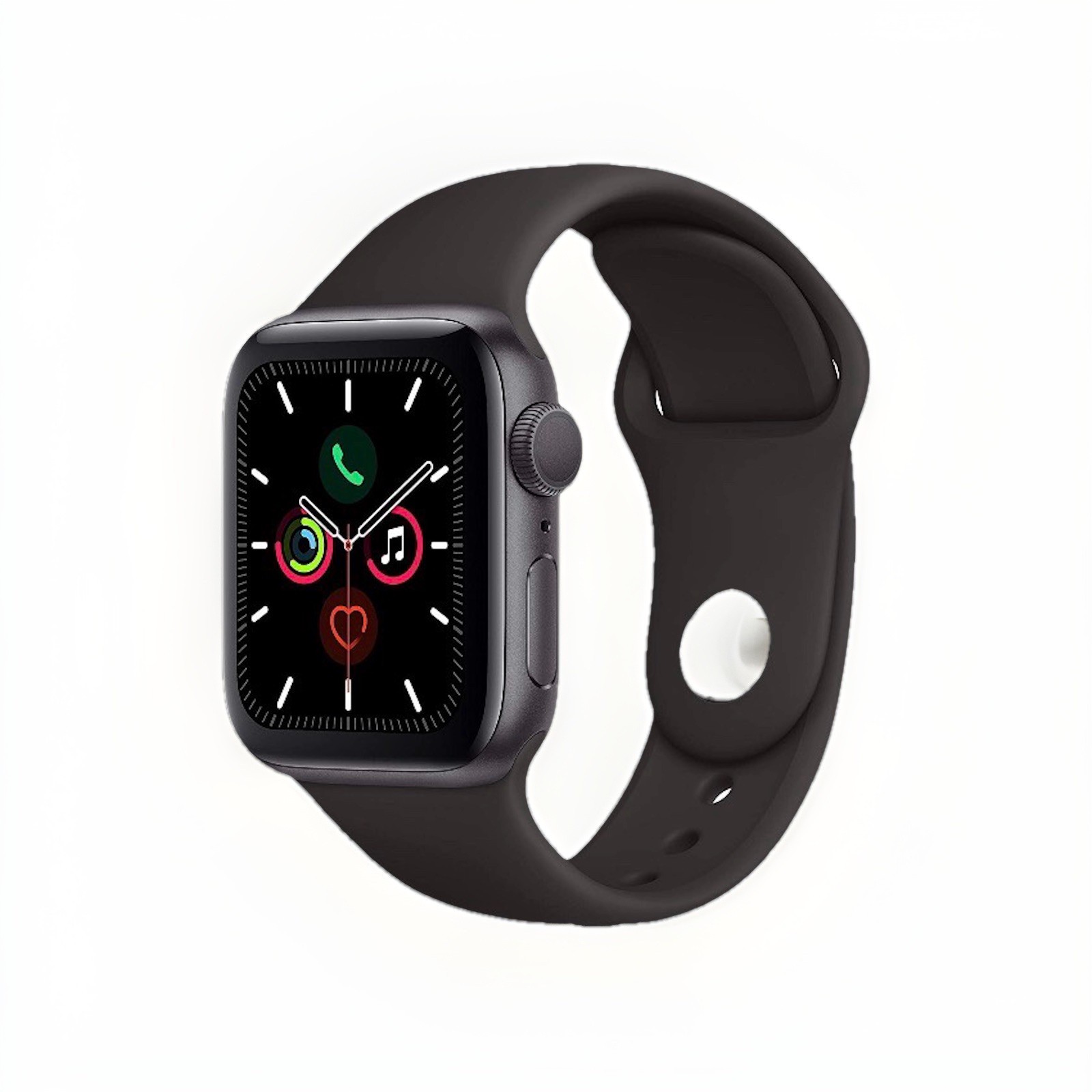 Apple Watch Series 5 GPS, 44mm Space Gray Aluminum Case Space Gray Band (USED)