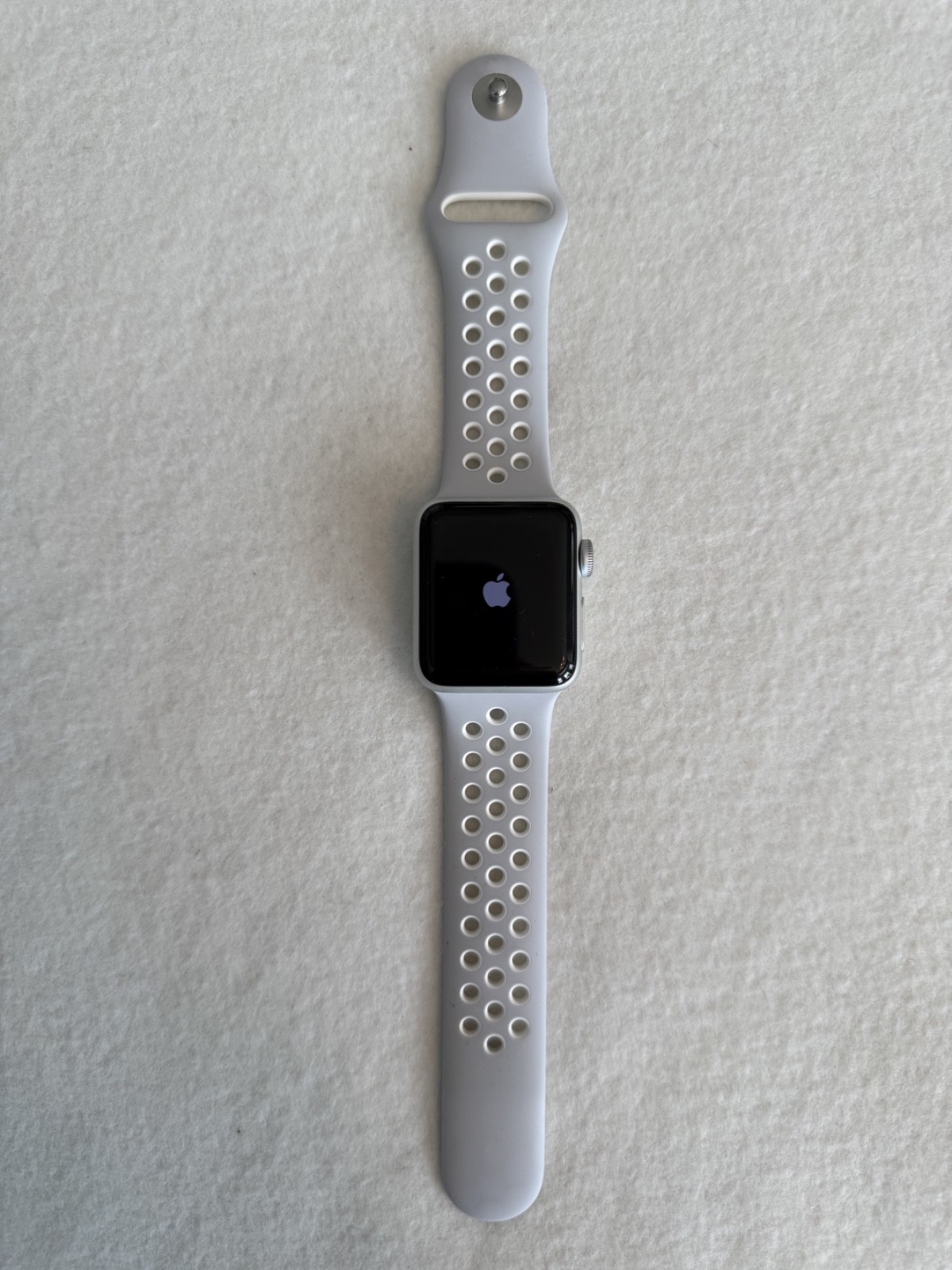 Apple Watch Nike+ Aluminum 38mm Case Sport Band Silver, Model A1757