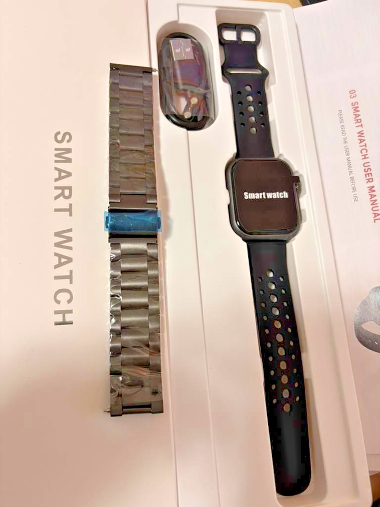 1.85″ Smart Watch Men BT Call IP68 Fitness Tracker Heart Rate 1000mAh