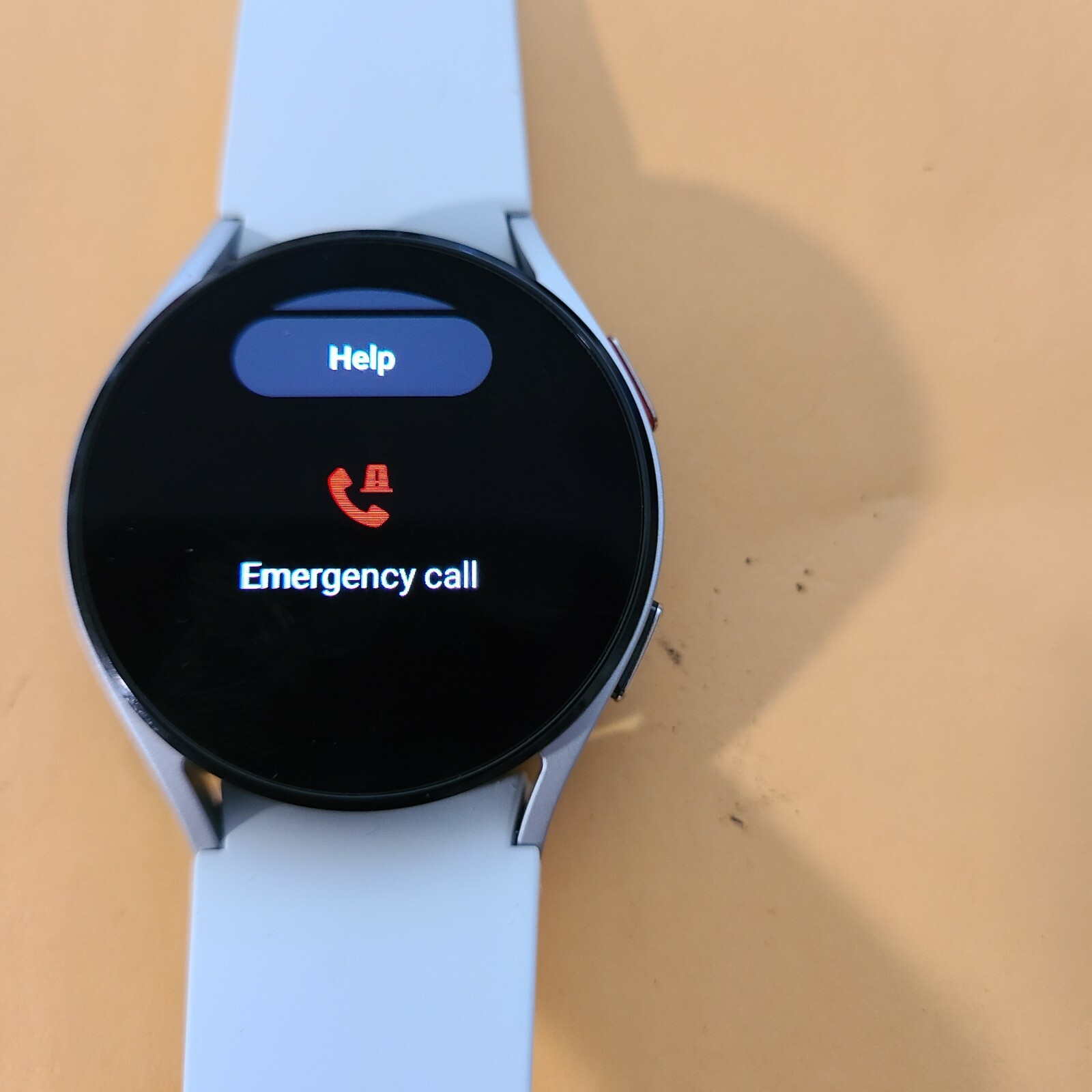 Samsung Galaxy Watch4 SM-R870 44mm Aluminum Case with Sport Band – Silver…