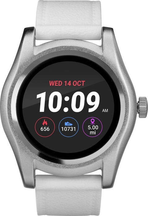 Timex Iconnect White Silicone Strap 45mm Unisex Smart Watch TW5M31700