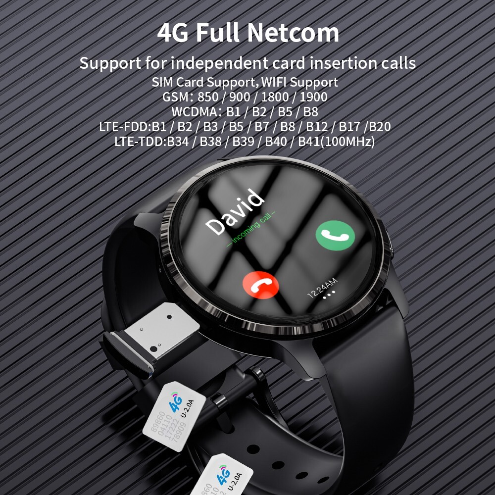 Unlock LOKMAT App 2 4G Smartwatch Android 8, 1 GPS 2GB + 16GB HRM NFC Brand