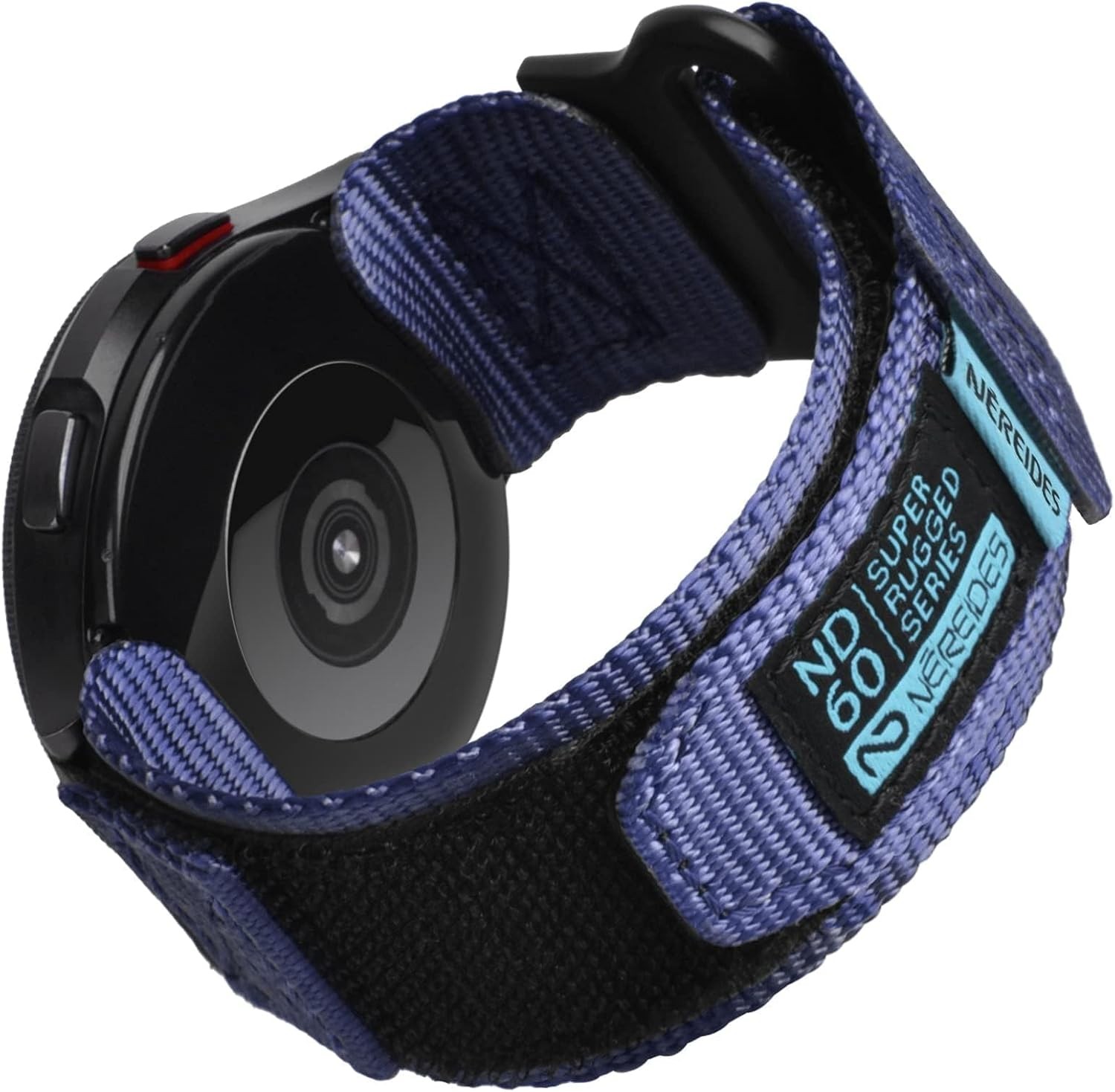 20mm Nylon Sports Strap for Galaxy Watch 7 6 5 4 40mm 44mm, Active 2, Purple