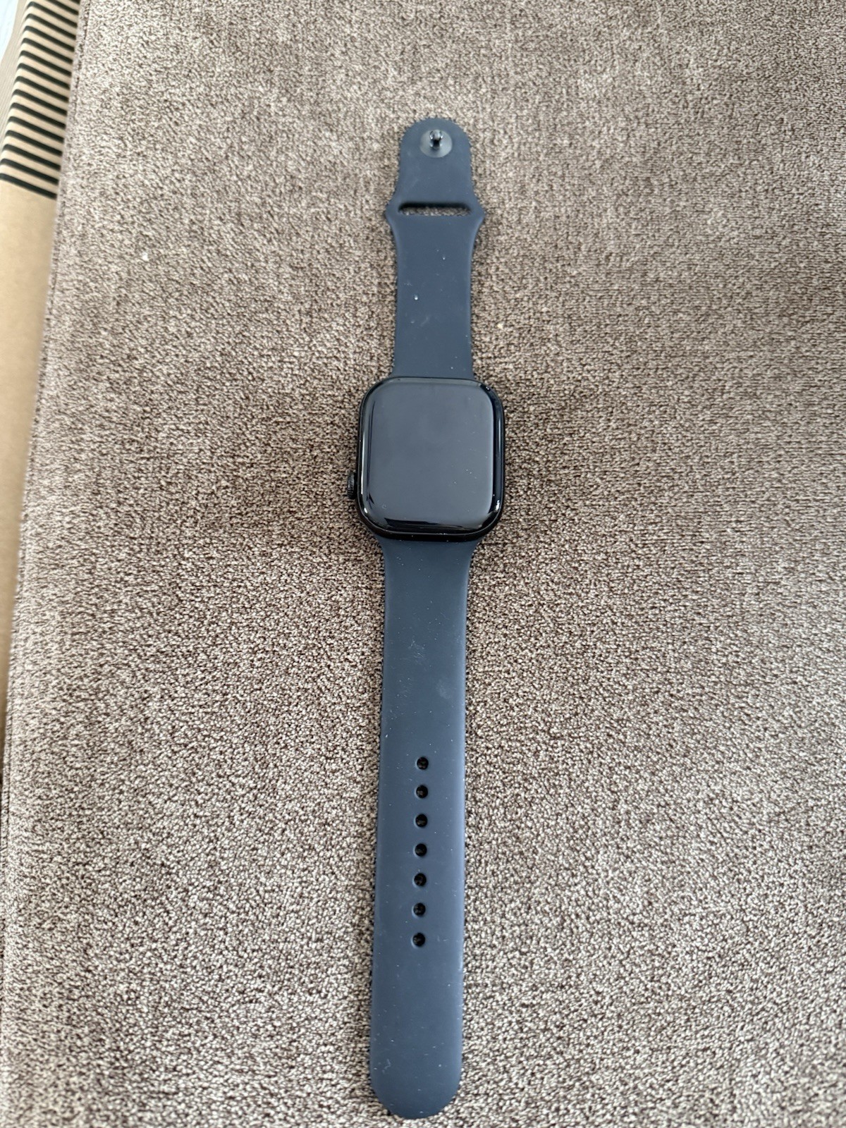 Apple watch series 10 46mm gps black, band size m/l; never used no box